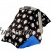 Carseat Canopy Baby Car seat Cover Blanket with Minky interior Maddox   